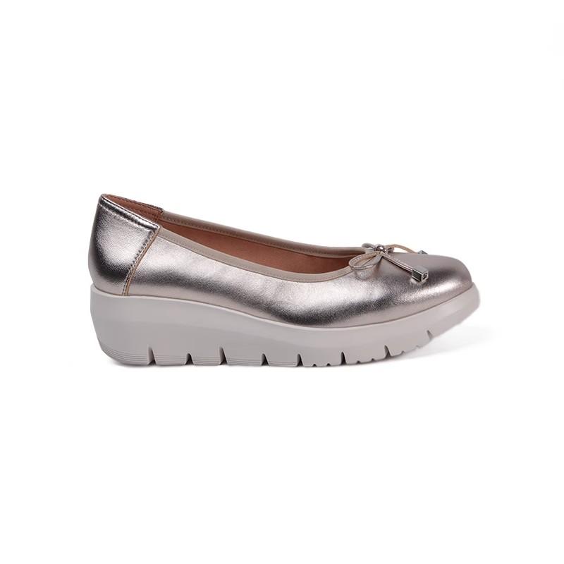 Fashion Women Sneakers Bowtie Casual Comfortable Flat Sneakers Women Ballet Soft Bottom Slip on Loafers Fashion Platform Shoes for Women