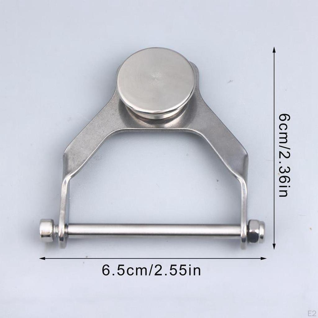Tool Belt Clip Accessories Repair Professional Silver Stable Stainless Steel Versatile Sturdy Quick