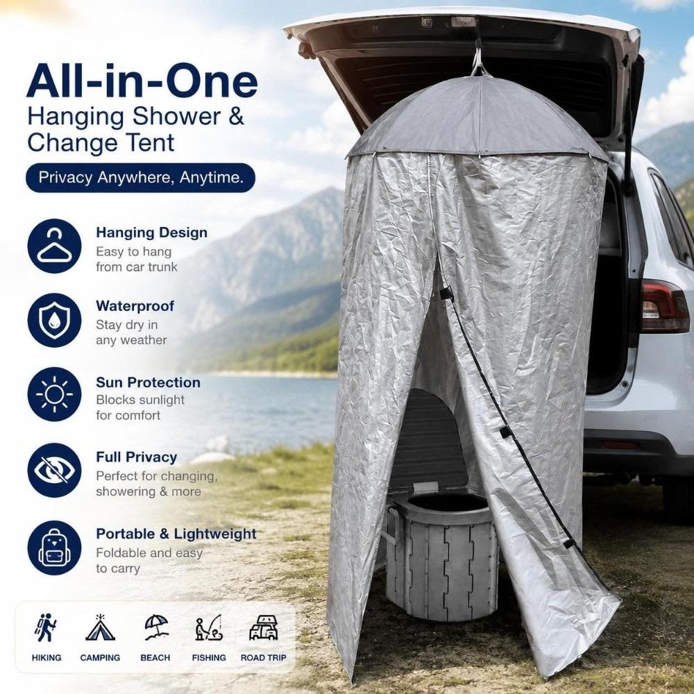 Foldable Changing Tent Quick Setup Outdoor Canopy Pop Up Privacy Shelter Camping