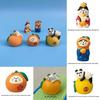 Resin Cat And Bird Garden Decor With Zakka Style For Home Office Display