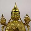 Feng Shui Copper Master Buddha Statue Ornament Home Living Decoration Crafts