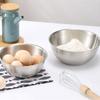 1Pc Stainless Steel Bowl Set With Scale For Cooking Baking Food Storage Large Capacity Mixing Bowls For Home Kitchen Essentials