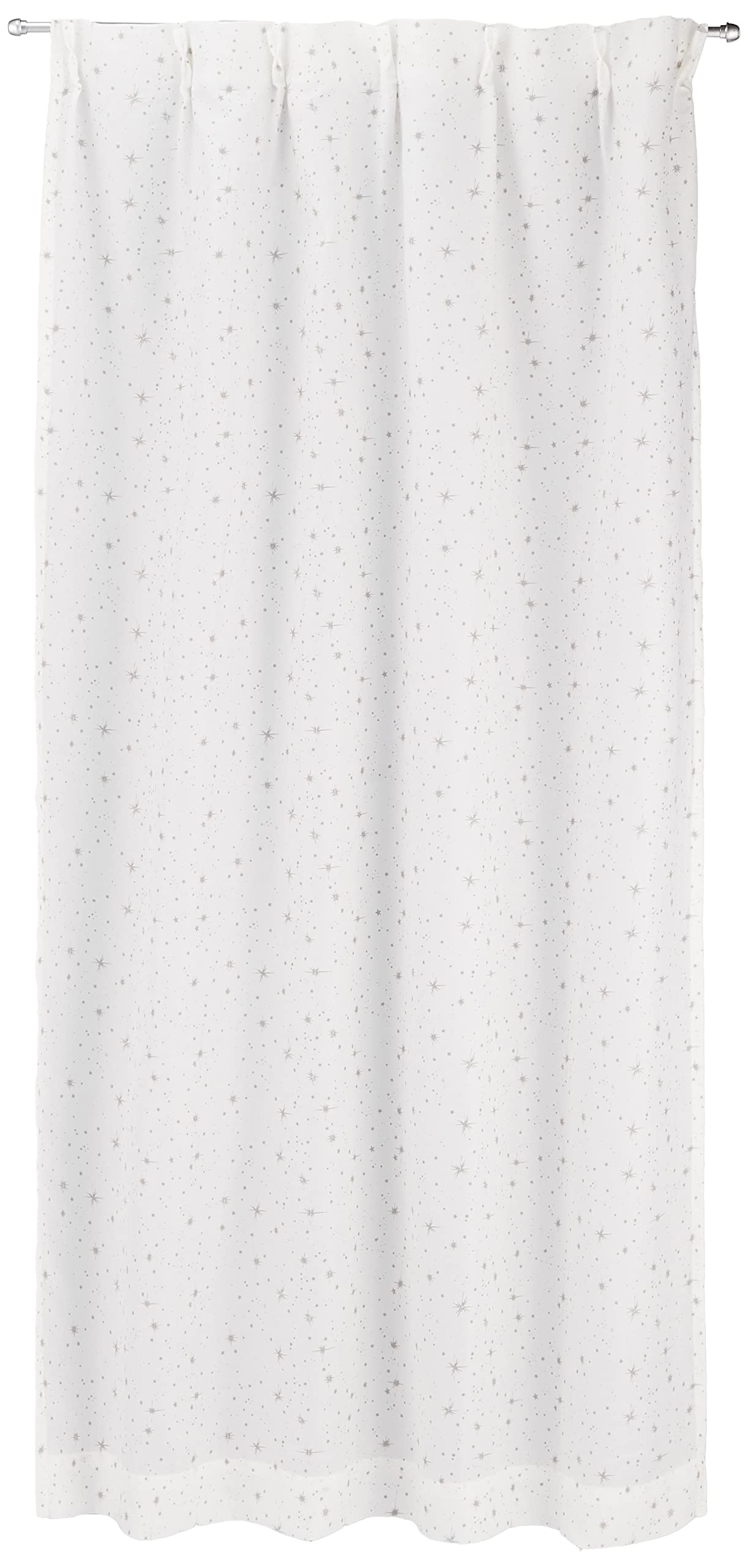 

Univer Lace 100cm Wide x 198cm Set of UV Energy Privacy ID Voile Astel Curtains, Long, 2, Protection, Saving, Protection, Washable, Gray, серый