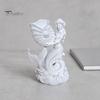 Artistic Ocean Themed Vase 3D Printed Mermaid Conch Storage Ornament, Mini Decorative Shell Desktop Organizer Flowerpot, Creative for Home Office