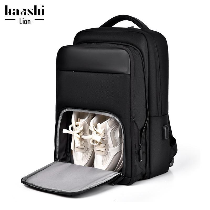 Trendiger High-End-Wasserdichter Rucksack für Männer & Frauen - Großes Fassungsvermögen, Laptop-freundlich, Perfekt für Reisen & Pendeln