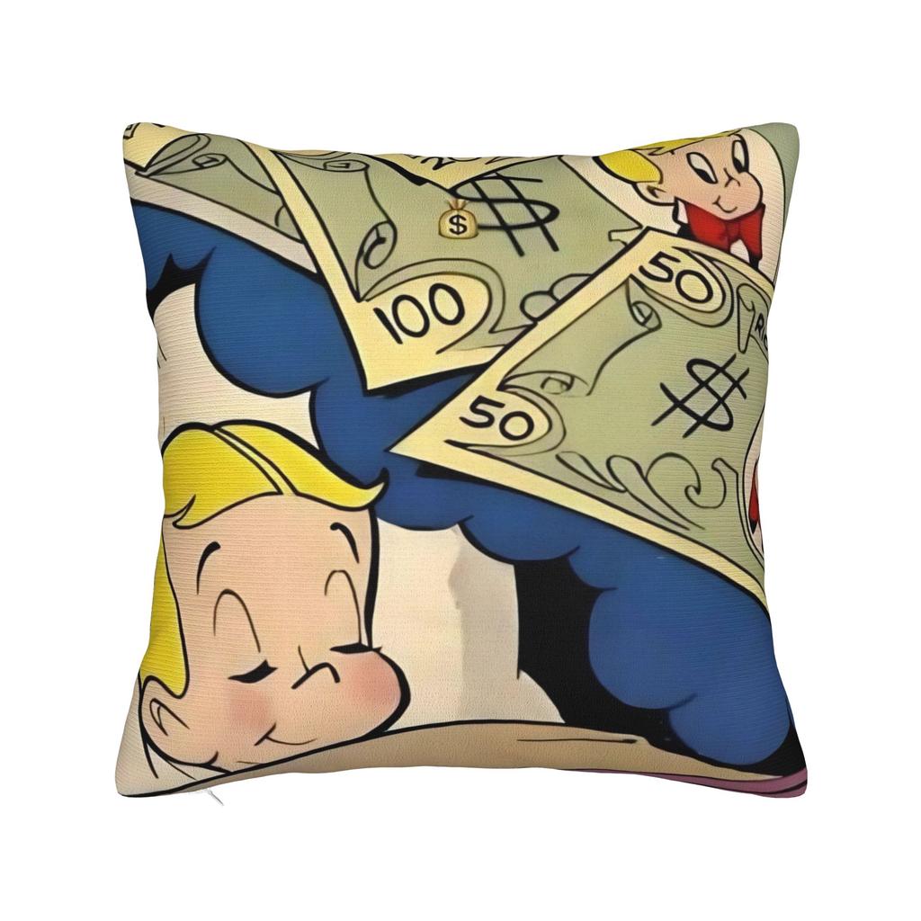 Alec Monopolys Pillow Cover Accessories Printed Cushion Cover Decor Throw Pillow Case Cover Home Multiple Sizes