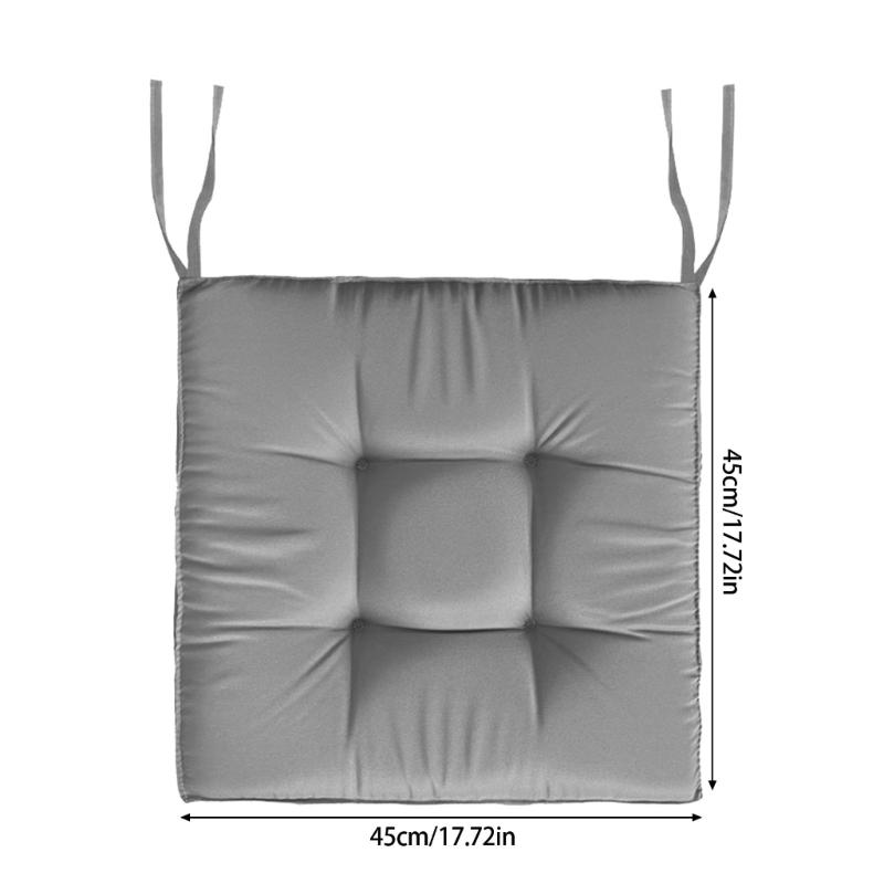 45x45cm Thickened Chair Cushions Breathable Polyester Seat Pad NonSlip Indoor Outdoor Use for Patioes Sofa Tatamis Mats