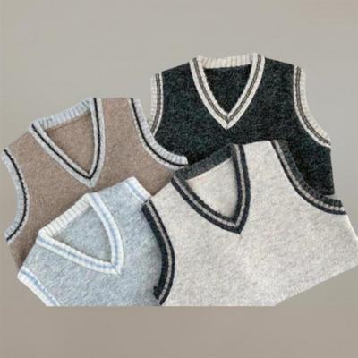 New ArriVals Open Run Women Classic Wool Blend V Neck Knit Vest