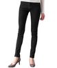 Kobe Lettuce Skinny Denim Black Women's Fleece-Lined Jeans, Warm, Stretch, Winter, [M1759]