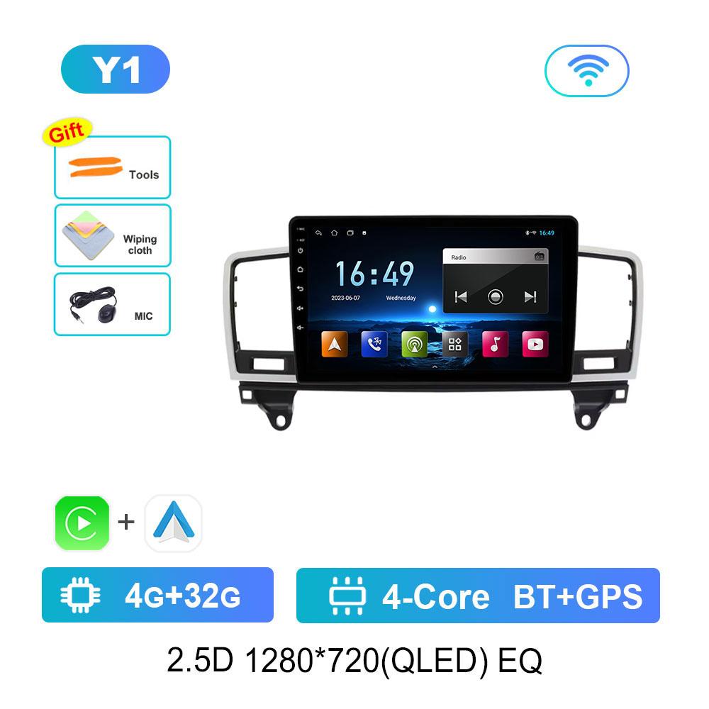 Android 14 Car Radio For Mercedes Benz M-Class M Class W166 ML 2011 - 2015 DSP Stereo HD Screen Multimedia Player Video GPS 4G