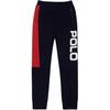 Polo SS25 Letter Print Elastic Drawstring Waist Knitted Sports Pants Men Bottoms 710839575-001