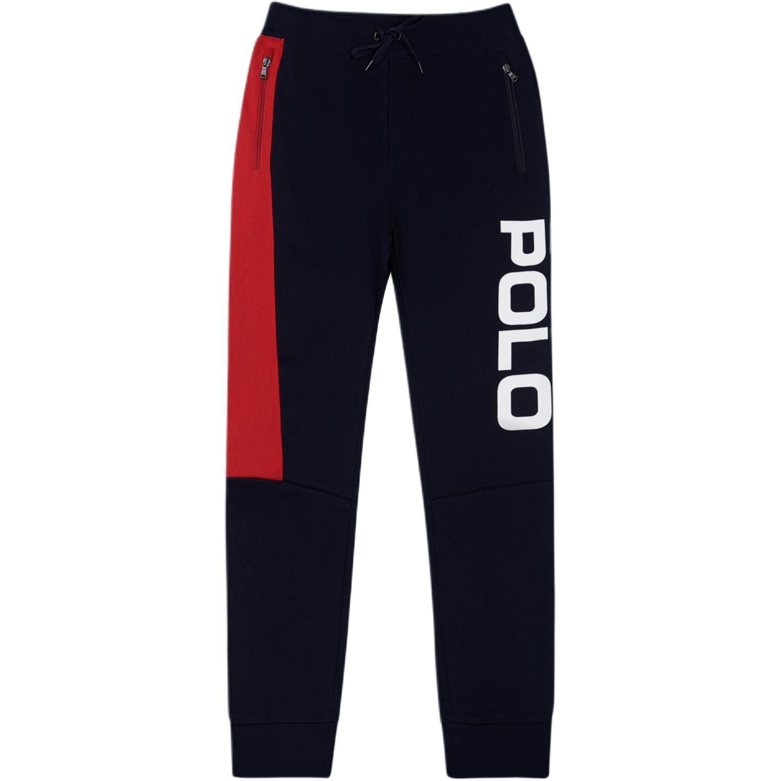 

Polo Ralph Lauren SS25 Letter Print Elastic Drawstring Waist Knitted Sports Pants Men bottoms 710839575-001 S