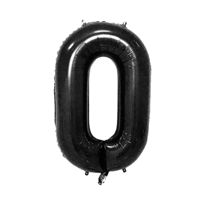 40" Number Foil Balloons Wedding Birthday Party Decoration Inflatable Digit Festival Party Supply Digit Helium Balloon Ornament