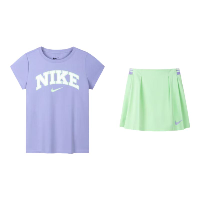 

Nike Летний повседневный комплект: юбка и шорты для девочек 110/56 5
