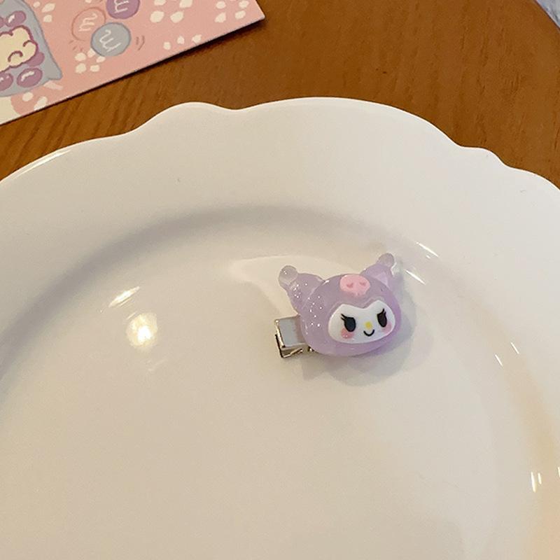 Transparent Cartoon Sanrio Shark Clip Summer Large Kulomie Grab Clip Hairpin Back Head Hair Accessories Headgear Hairpin