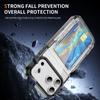 Shockproof Wallet Card Pocket Clear Case for Iphone 17 Pro Max 17 Air Iphone17 13 12 Pro 15 16 14 Plus Iphone16 Iphone15