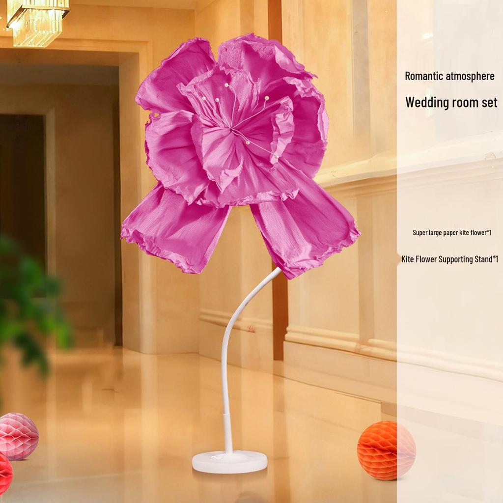 Wedding Decoration Set: Bride’s Bedroom, Living Room & Photography Props with Origami Lion Ornaments