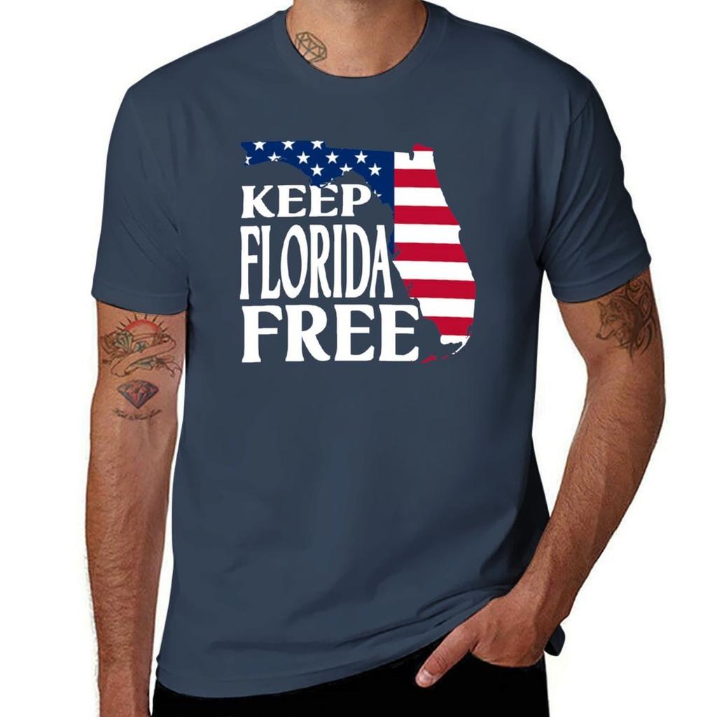 Keep Florida Free My Florida 2024 For Patriotic Mom And Dad Tshirt Holiday Outdoor Tshirt