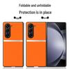 Samsung ZFold5 Liquid Leather Case: Anti-Fall Anti-Fouling Protective Cover, One-Piece Shipping
