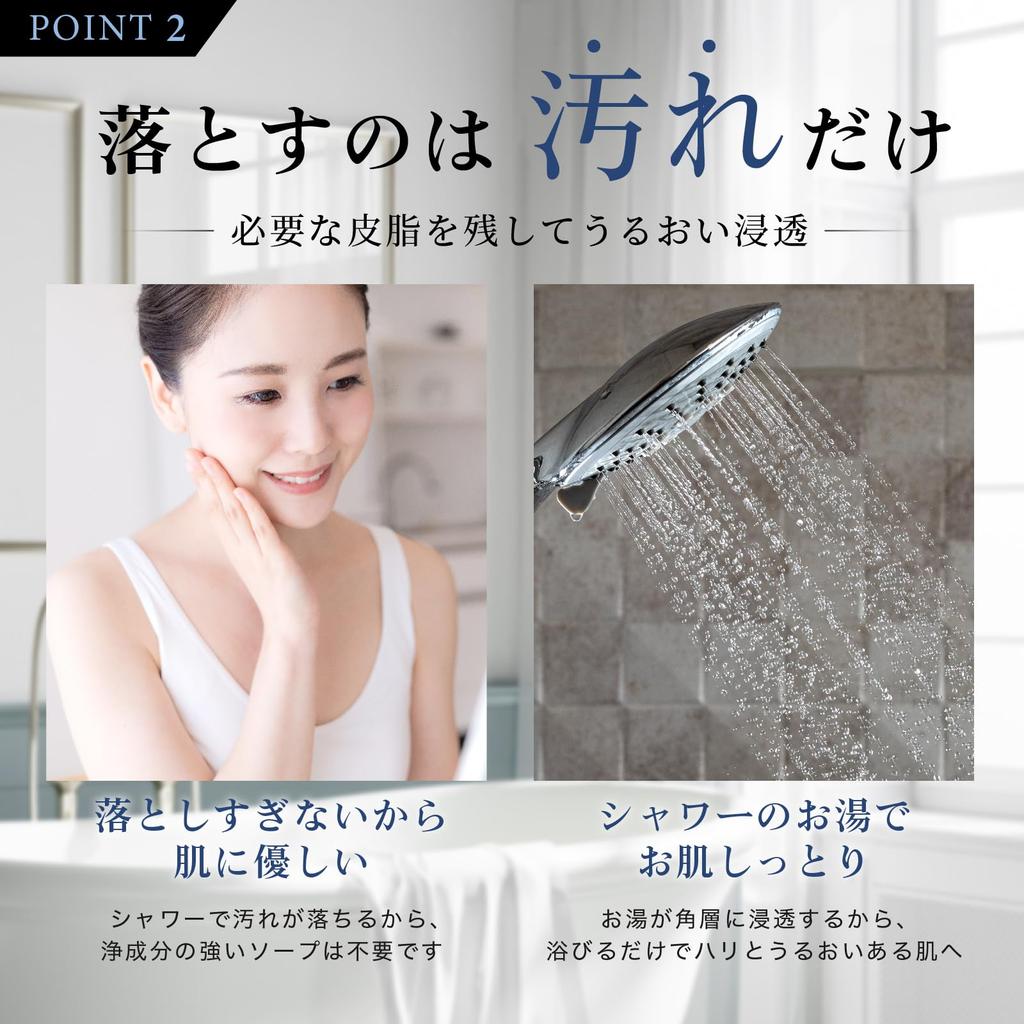 Water Purification Cartridge for Shower Compatible with ReFa Fine Bubble for Shower Water High Water Chlorine Exchange Heads, MTG's Pure, Heads,