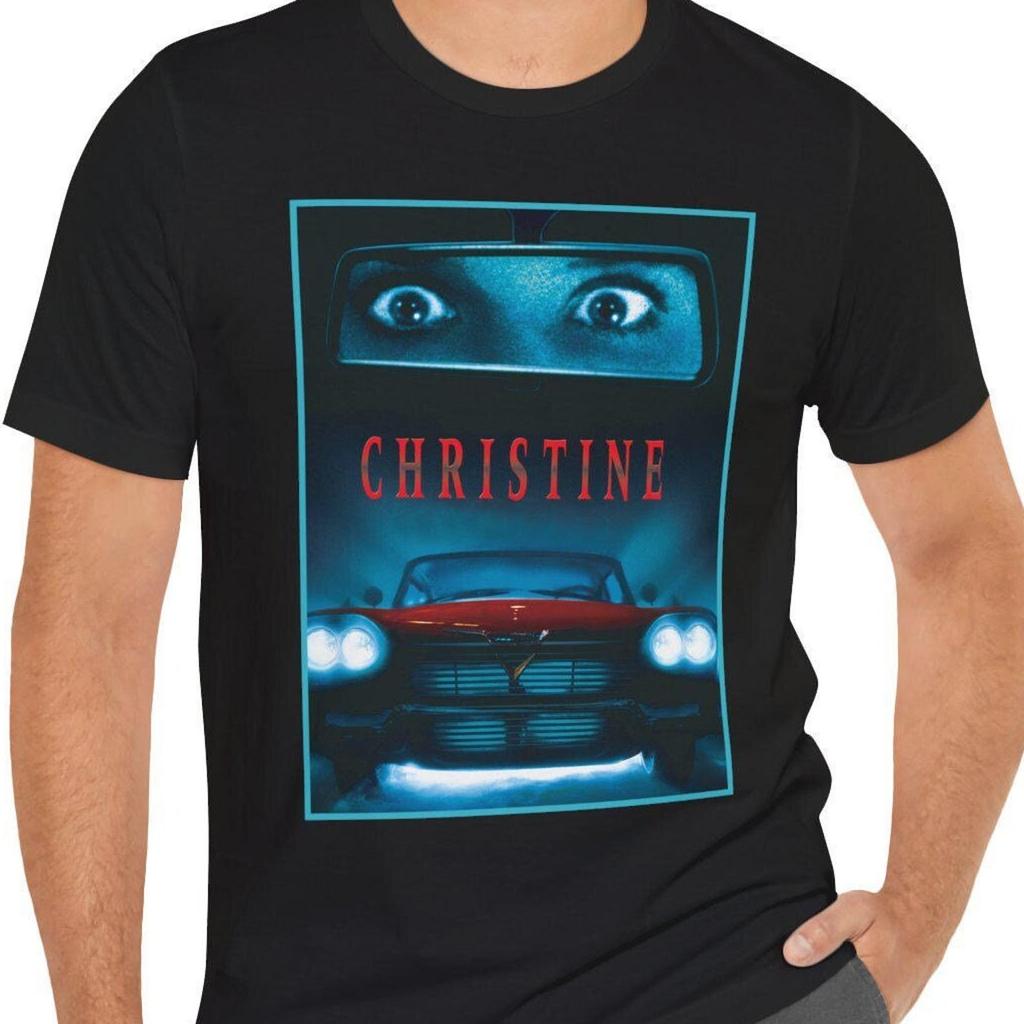 Christine T-Shirt Short Sleeve Black Horror Movie Tee