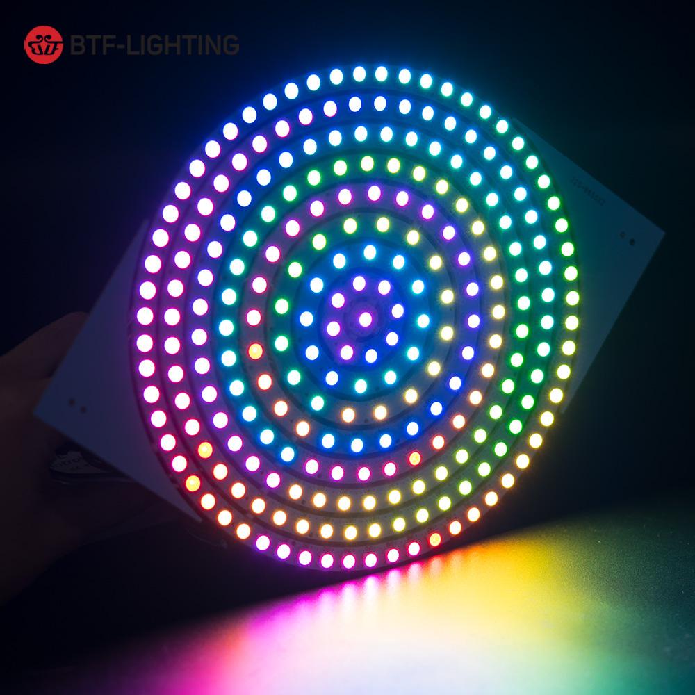 WS2812B DIY RGB LED Ring 148 To 241 Pixels WS2812 Round Modules SK6812 5050 Built-in RGB Addressable 5V LED Circle Arduino Ring