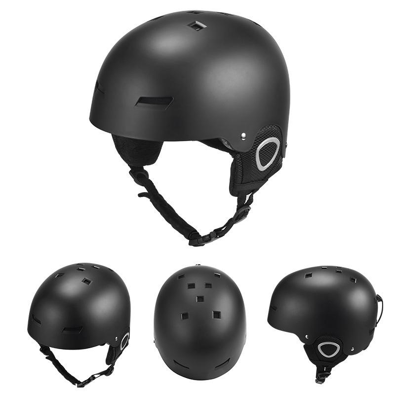 Winter Ski Helmet Men's and Women's Single and Double Board Freestyle Professional Ski Hat Outdoor Sports Thermal Ear Protection Hard Hat