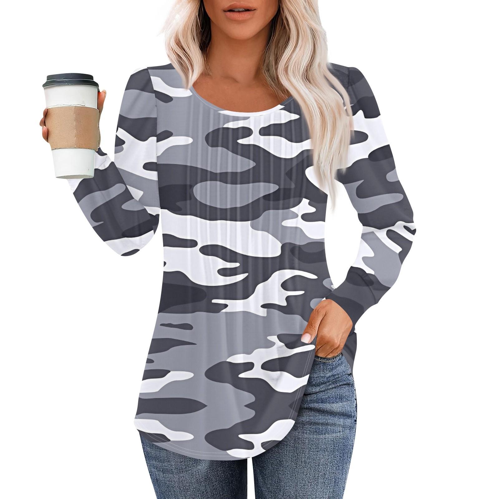 Рубашки с длинным рукавом для женщин — фото 9