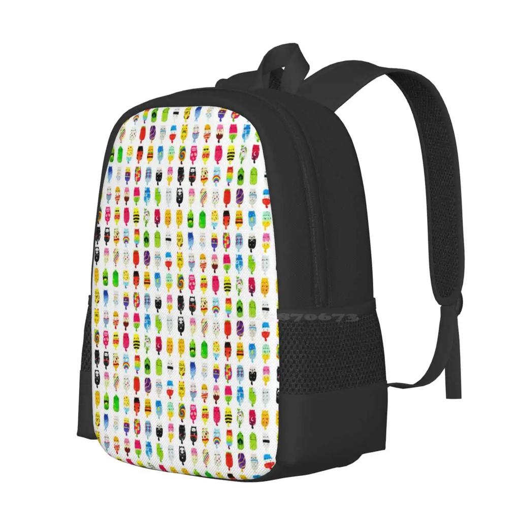 Cartoon Drawings Of Cats Hot Sale Backpack Fashion Bags Cats Bean Cute Mom Tattoo Candy Hearts Cheeseburger Pattern Toys Pickle