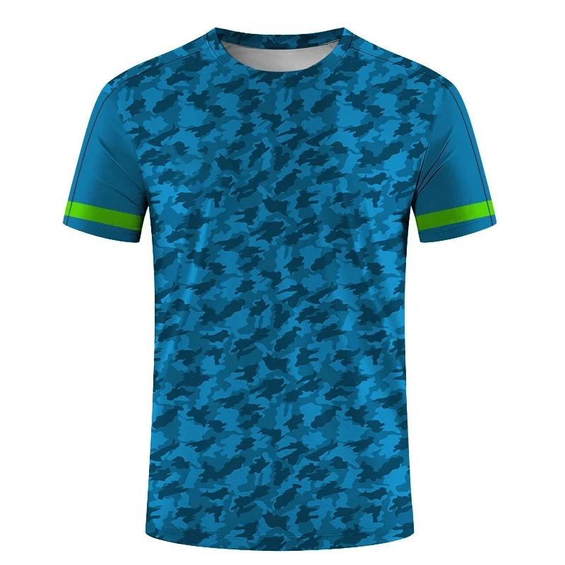 Outdoor Sports Events Training Clothing Badminton Motion Men's T Shirt Oversized Short Sleeve Tracksuit Casual Round Neck Tops