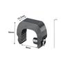 Aluminum Alloy Window Lock Stopper Adjustable Anti-theft Sliding Door Limiter Security Sliding Frame Plug Sliding Sash Stopper