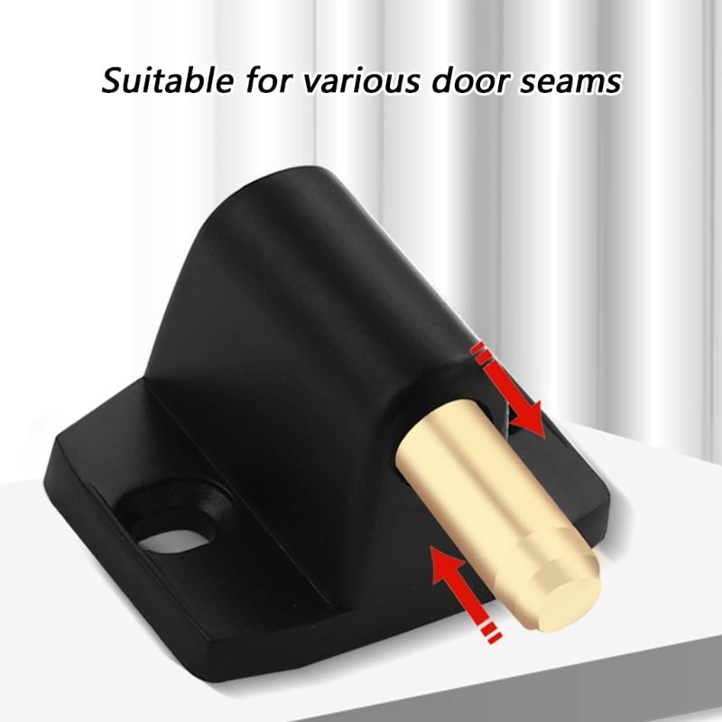 Quiet Mechanical Door Stoppers Winds Resistant Door Stoppers Heavy Type Zincs Alloys For Indoor Outdoor Use