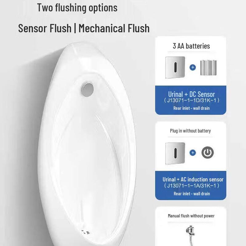 Jomoo Smart Wall-Mounted Sensor Urinal