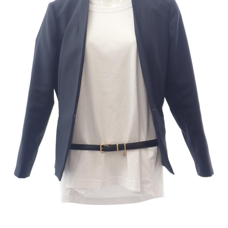 CELINE  45BBQ3A01.38NO 80 Belt Black Taurillon Clemence Women