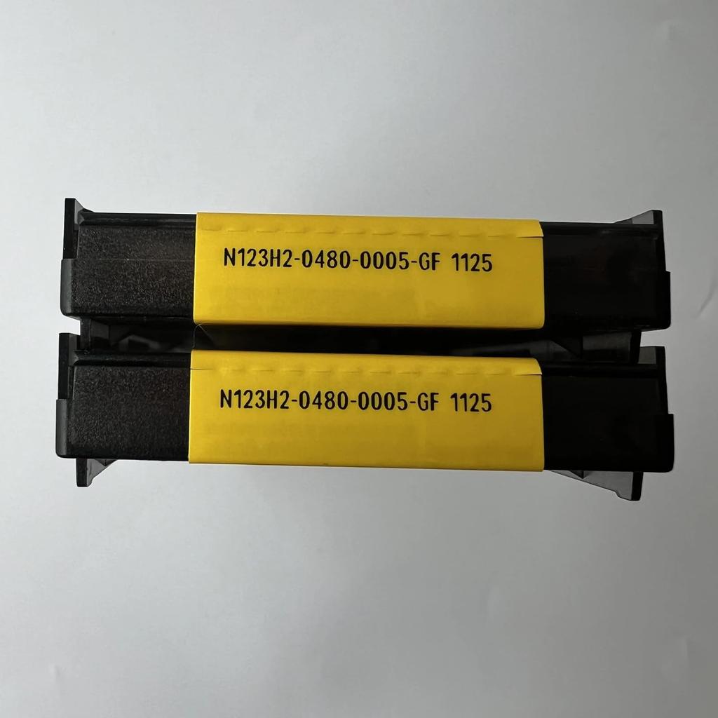 Original Sandvik / N123H2-0480-0005-GF 1125 CNC Drehbank Hartmetall-Wendeschneidplatte 10 Stück