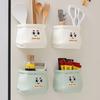 Magnetic Storage Box for Refrigerator Cute Spoon And Utensil Holder Space-Saving Kitchen Organizer for Chopsticks Bottle Openers Seasoning Packets