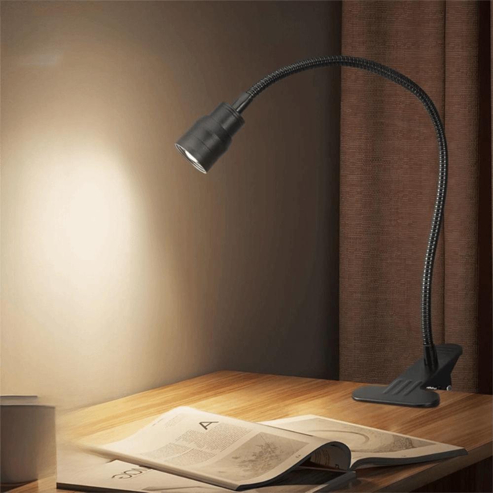 Clip-On USB Clamp Book Light Zoomable Aquarium Lamp Portable Fish Tank Clip Lamp  Book Reading