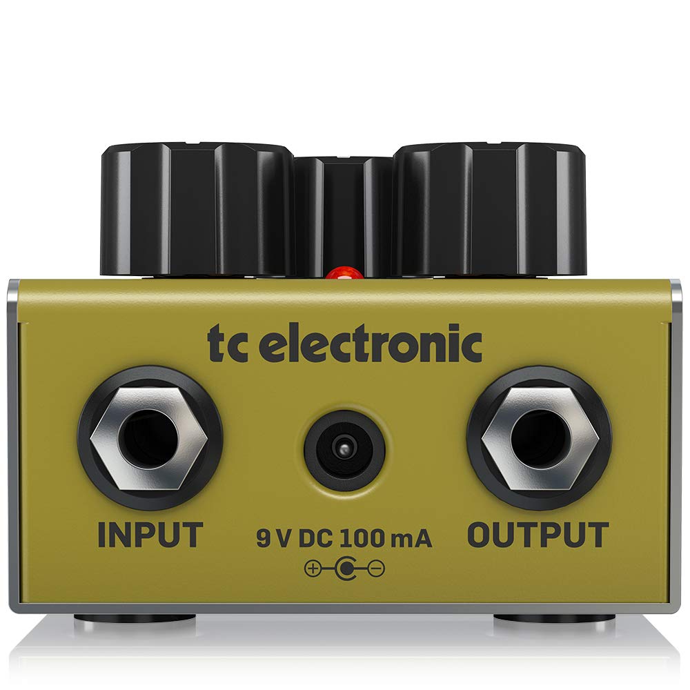 Tc Electronic Analog Overdrive Pedal Analog Circuit Picking Nuance Response Sound CINDERS OVERDRIVE YELLOW Tube-like