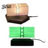 Neuartige schwebende Geschenklampe Geld magnetische Levitation Bargeld 360 Grad drehendes Schreibtischornament mit 3-Farben-/grünem Licht für Büro-Spielzimmer-Dekoration