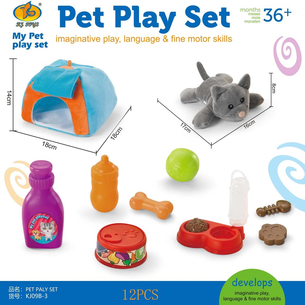 Melissa & Doug Examine and Treat Pet Vet Play Set - Kids Veterinary Play Set Kids Pet Haircut Play Set STEAM Toy Pretend Play