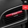 Air outlet aroma fragrance Vent Clip Outlet Condition Diffuser For BMW X1 X2 X3 X4 X5 X6 X7 GT E53 E70 E71 F25 E84 M Sticker zjfm01