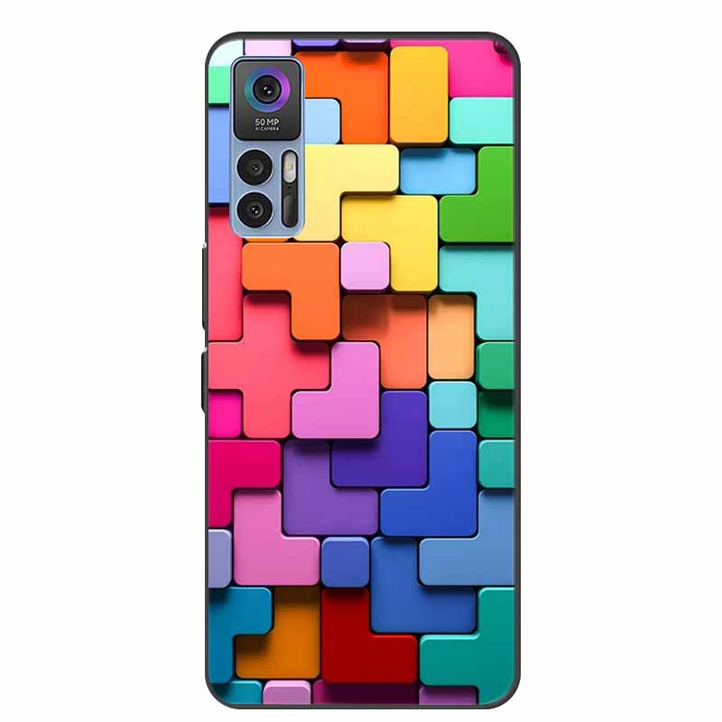 For TCL 30 Plus Case Luxury Soft Silicone Back Cover Phone Case for TCL 30 SE Coque TCL 30 5G for TCL 30+ Protector T676J Fundas