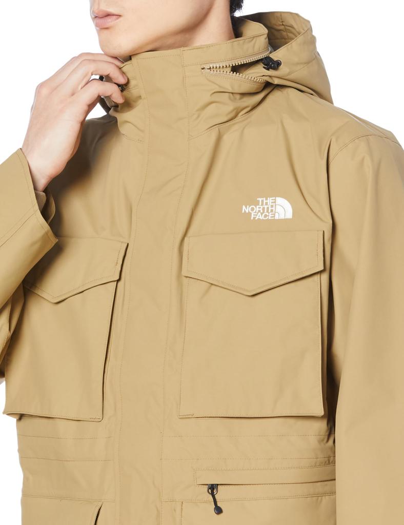 The North Face Pánská bunda Panther Field Waterproof a Kelp XL, prodyšná, hnědá,