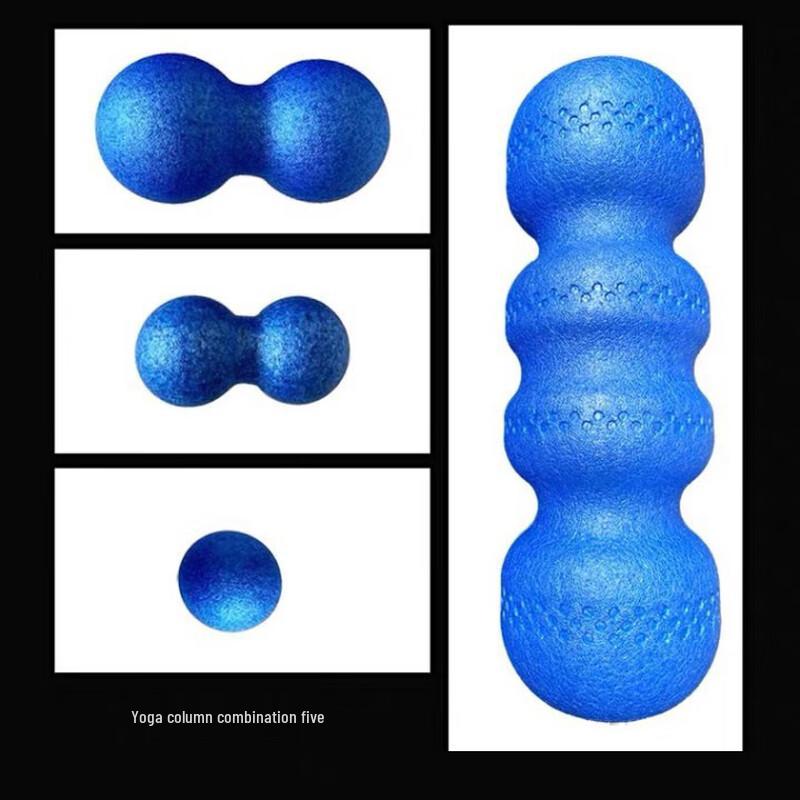 

WEZHO Blue Foam Roller & Peanut Ball Set