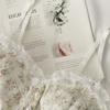 Lace Camisole Bra Women Summer Vintage Design Sense Floral Short Beautiful Back Tube Top Female Y2k Clothes
