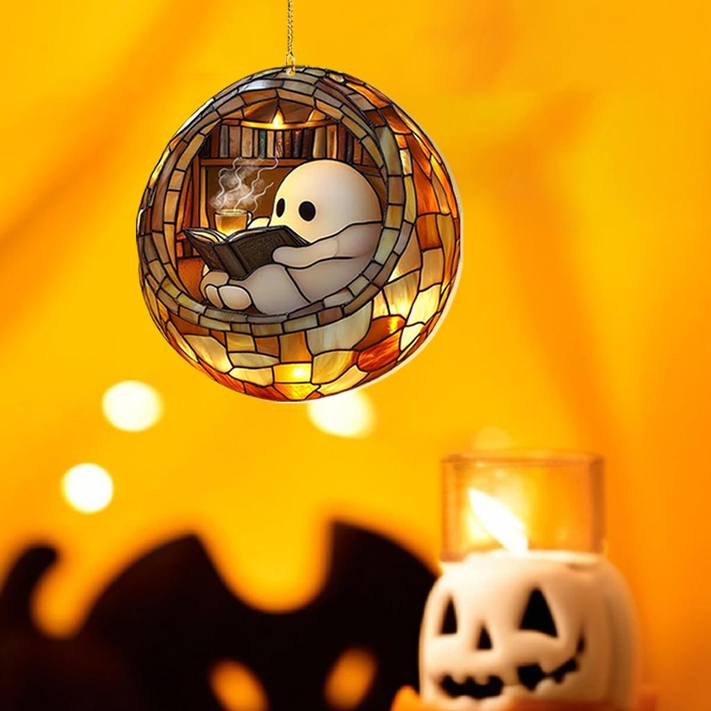 Halloween Hanging Ornament Advent Calendar , 24Pcs Collectibles For Holiday Party Countdown Activity, Halloween Countdown Calendar Surprise