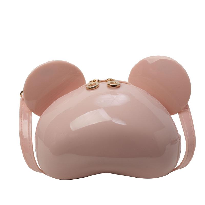 Personalized Small Bag 2025 New Japanese Cartoon Cute Girl Foreign Style Little Red Book One-shoulder Shiny Small Round Bag Pu