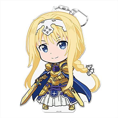 Sword Art Online DekaPuniKore! Keychain (with stand) Alice [Alicization]