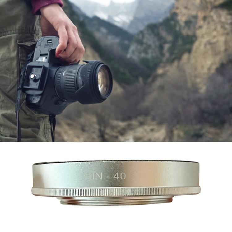 HN40 Kamera-Objektivhaube Silber Reflektierende Schutzoberflächen für Z DX 16-50mm Perfekt für Reisefotografie