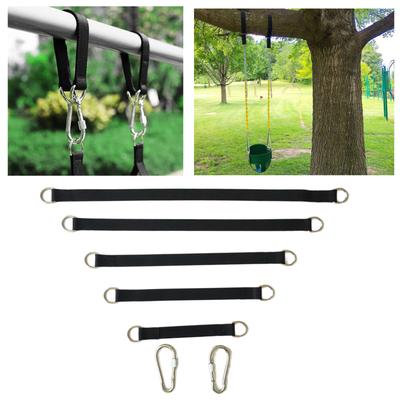 Heavy Duty Lock Carabiners Swing Straps Fast & Easy To Hanging Hammocks Tree Swing Hanging Straps Outdoor Swing Straps